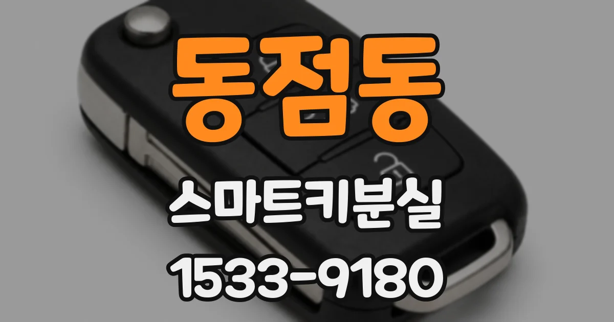 동점동 스마트키분실