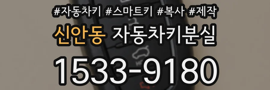 신안동 자동차키분실