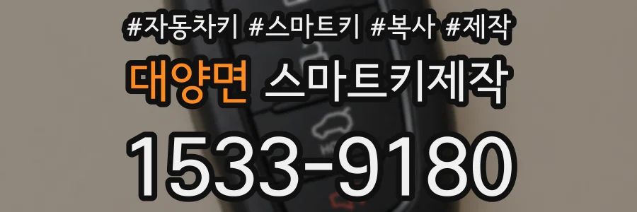 대양면 스마트키제작