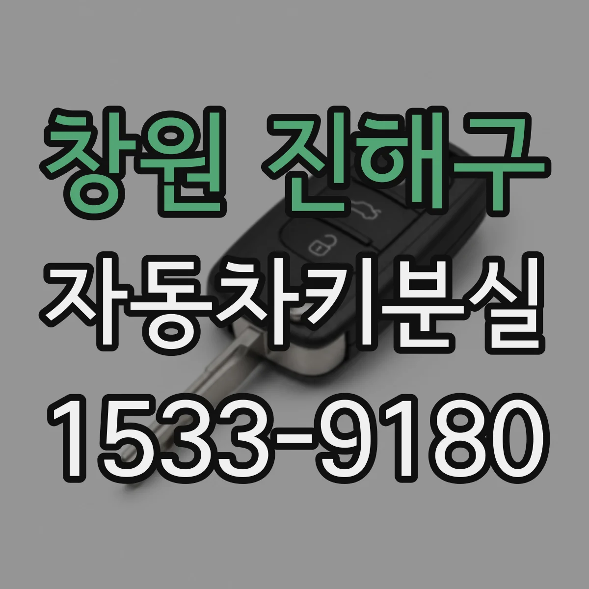 창원 진해구 자동차키분실