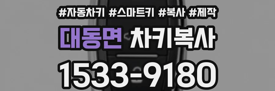 대동면 차키복사