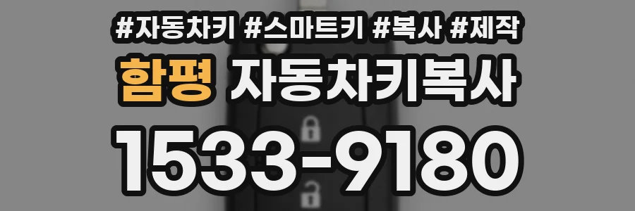 함평 자동차키복사