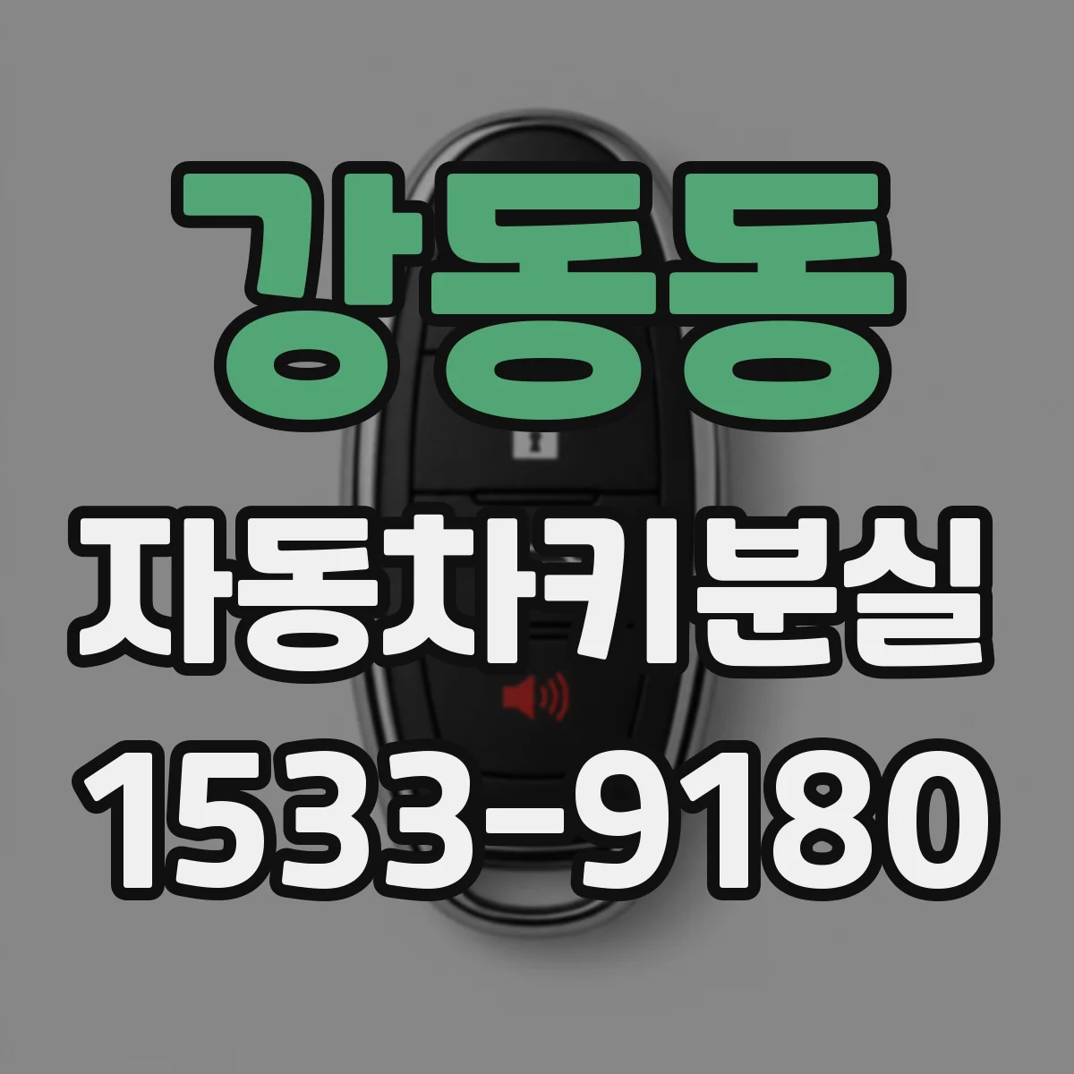 강동동 자동차키분실