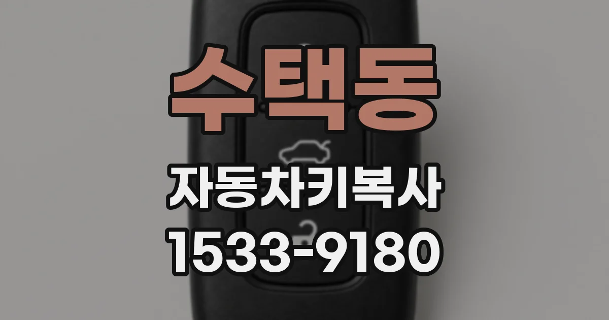 수택동 자동차키복사