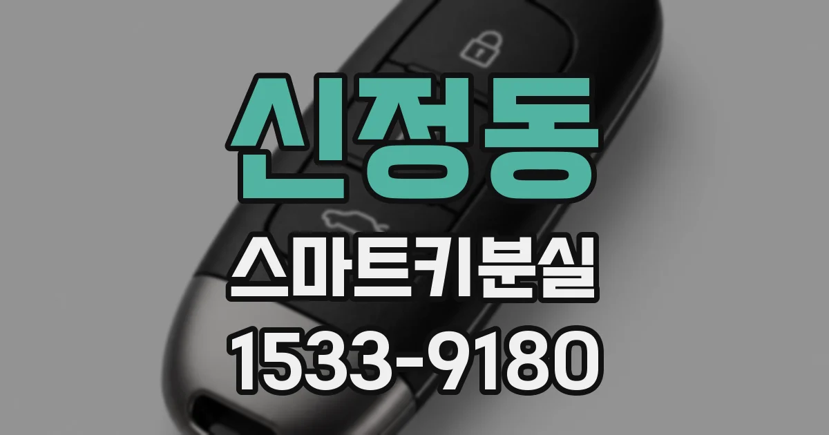 신정동 스마트키분실