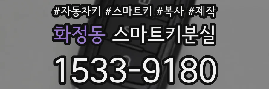 화정동 스마트키분실