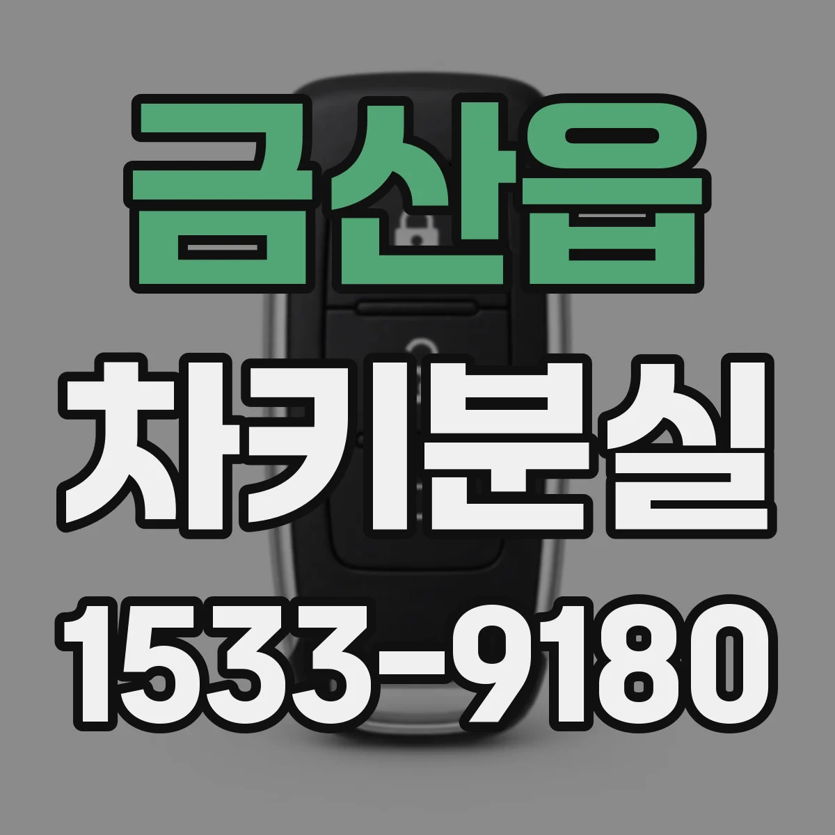 금산읍 차키분실