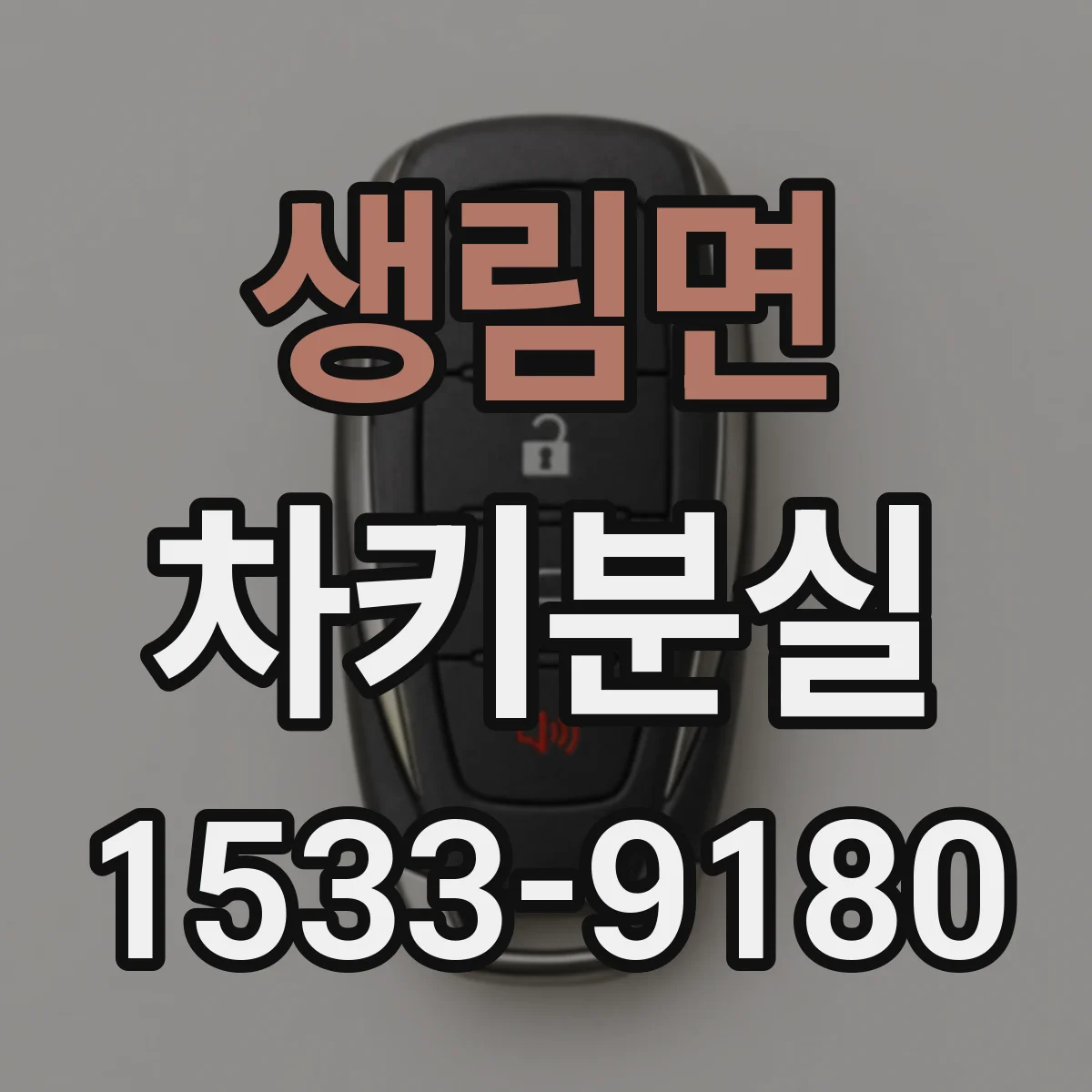 생림면 차키분실