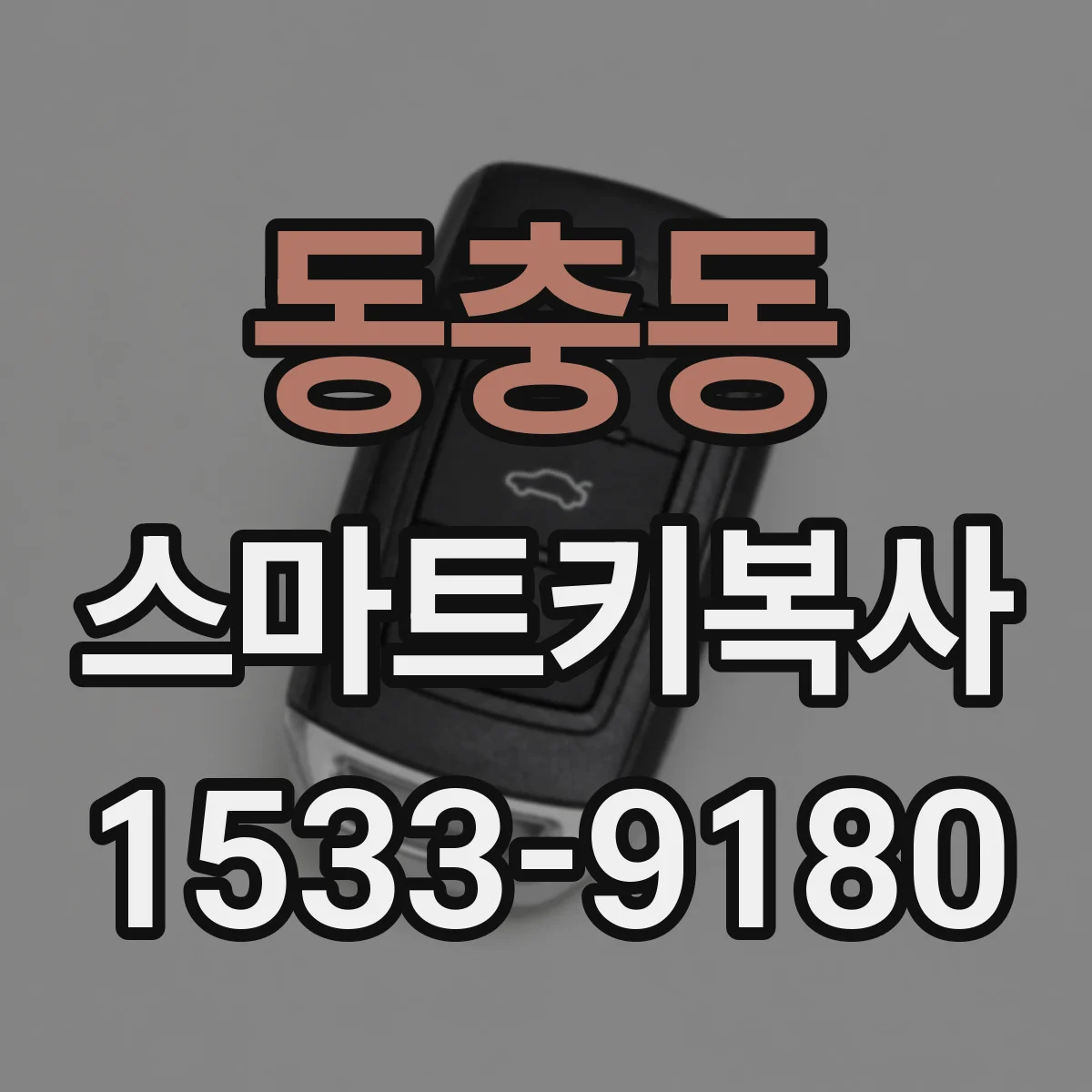 동충동 스마트키복사