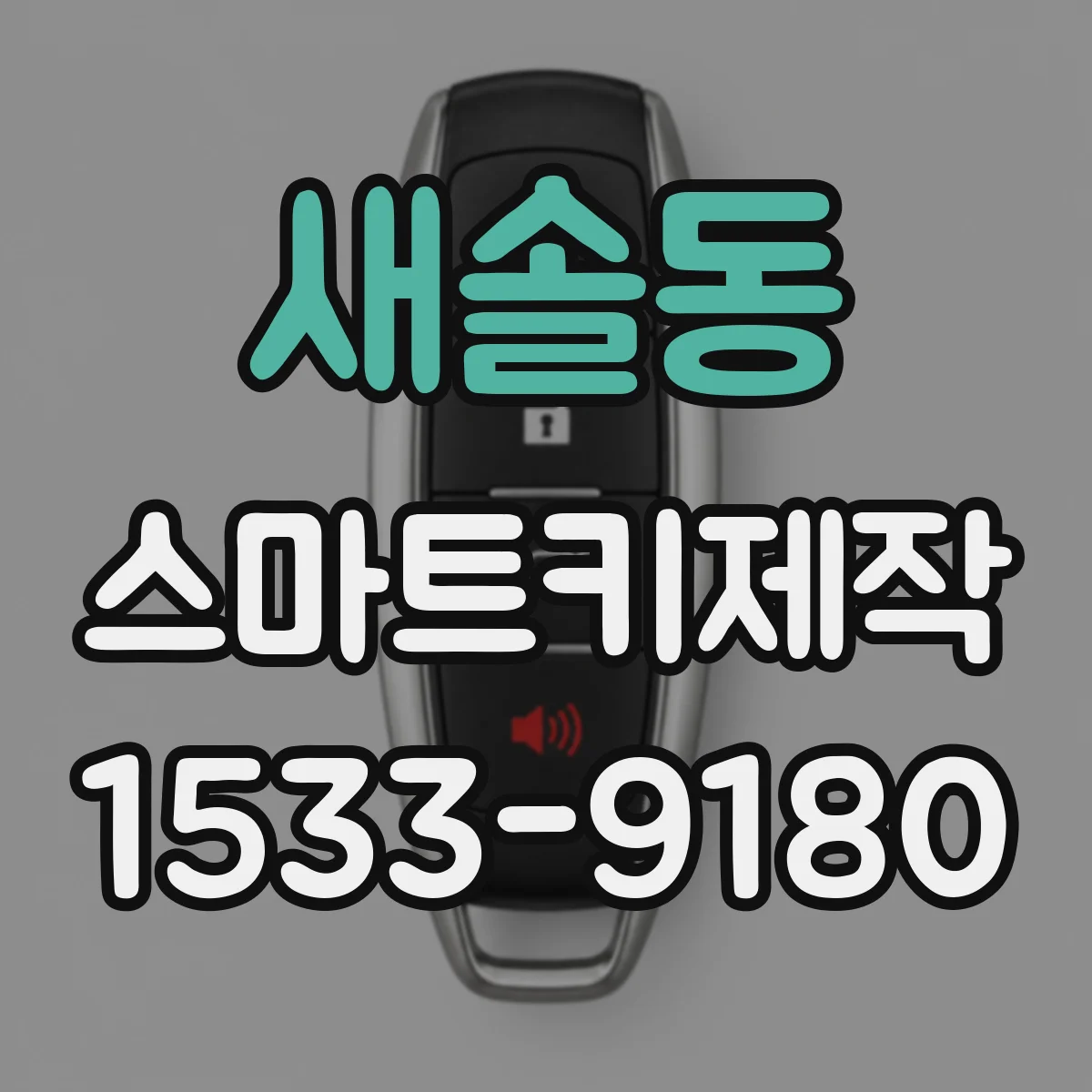 새솔동 스마트키제작