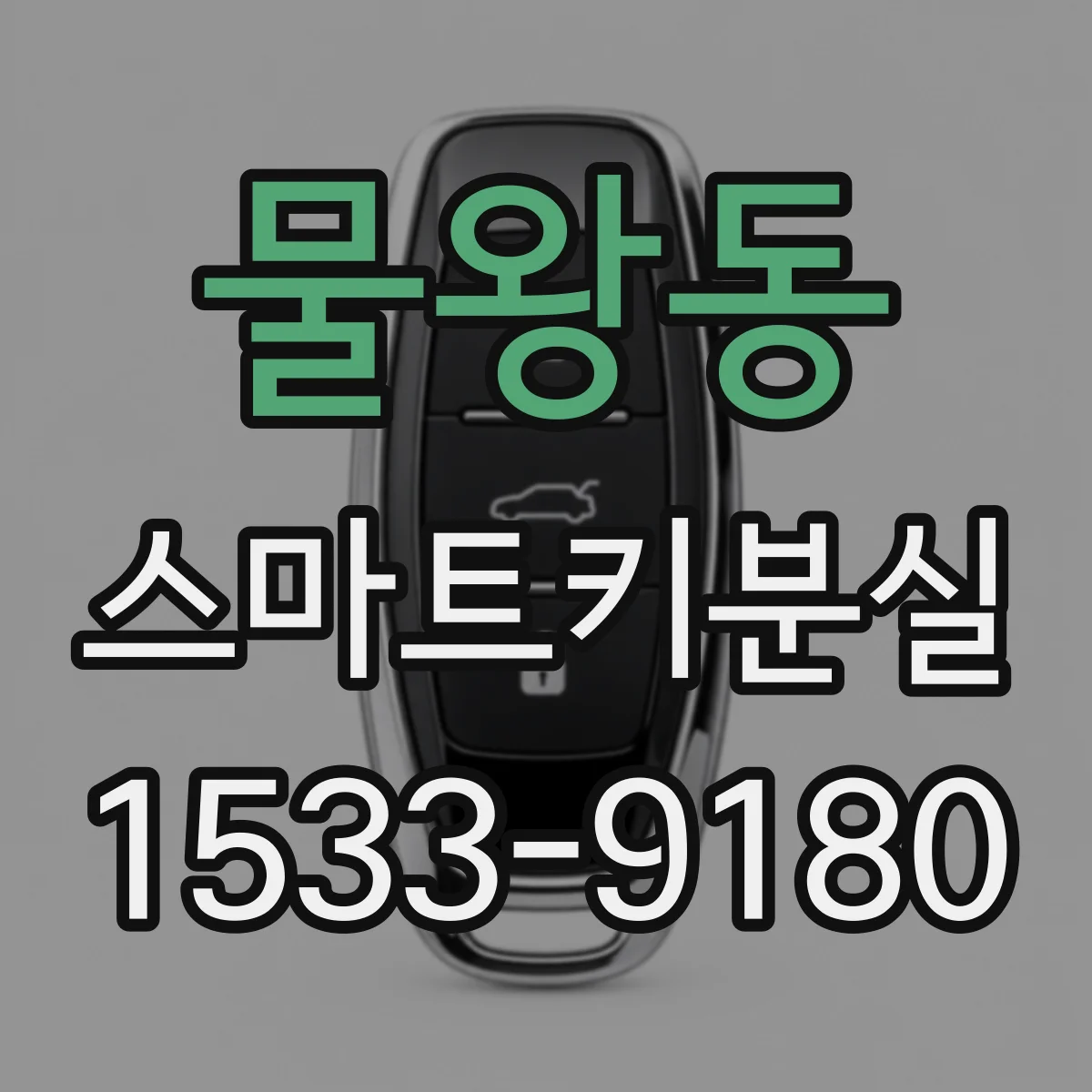 물왕동 스마트키분실