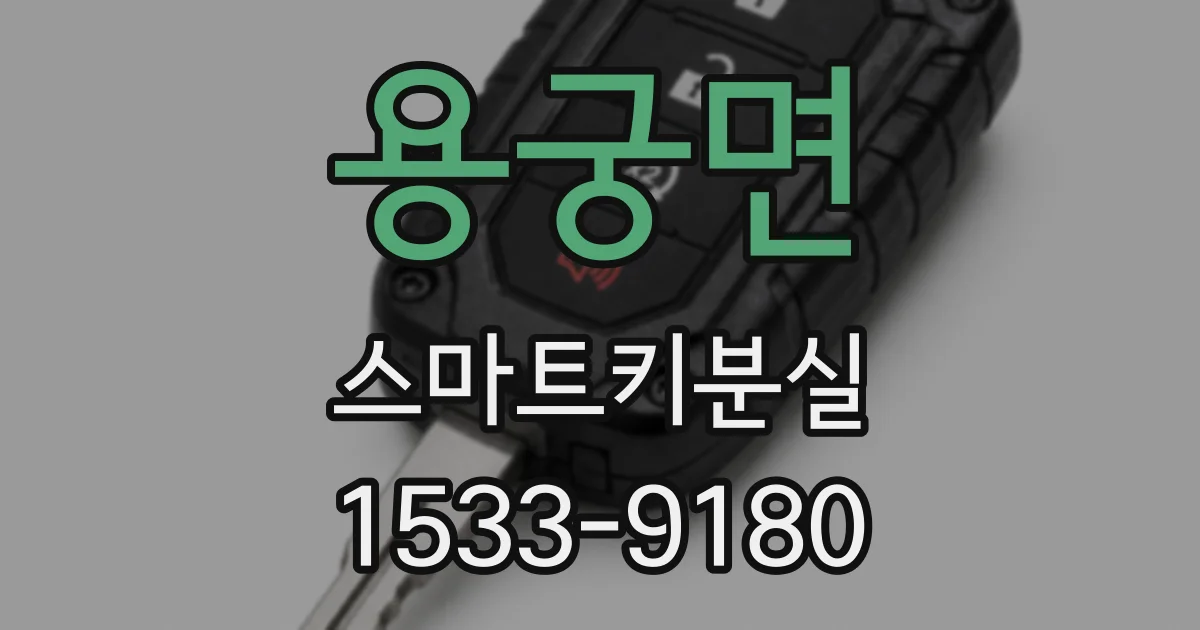 용궁면 스마트키분실