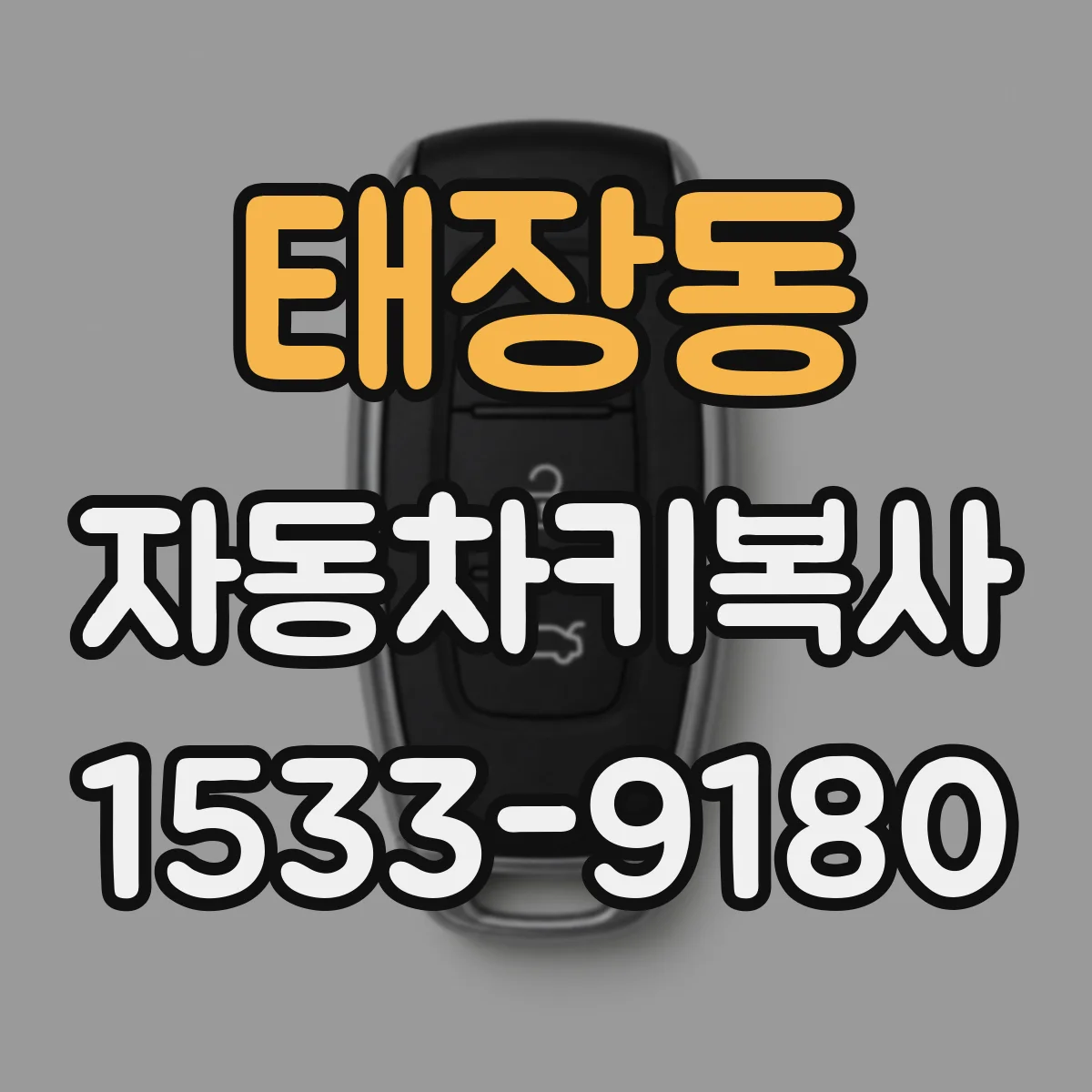 태장동 자동차키복사