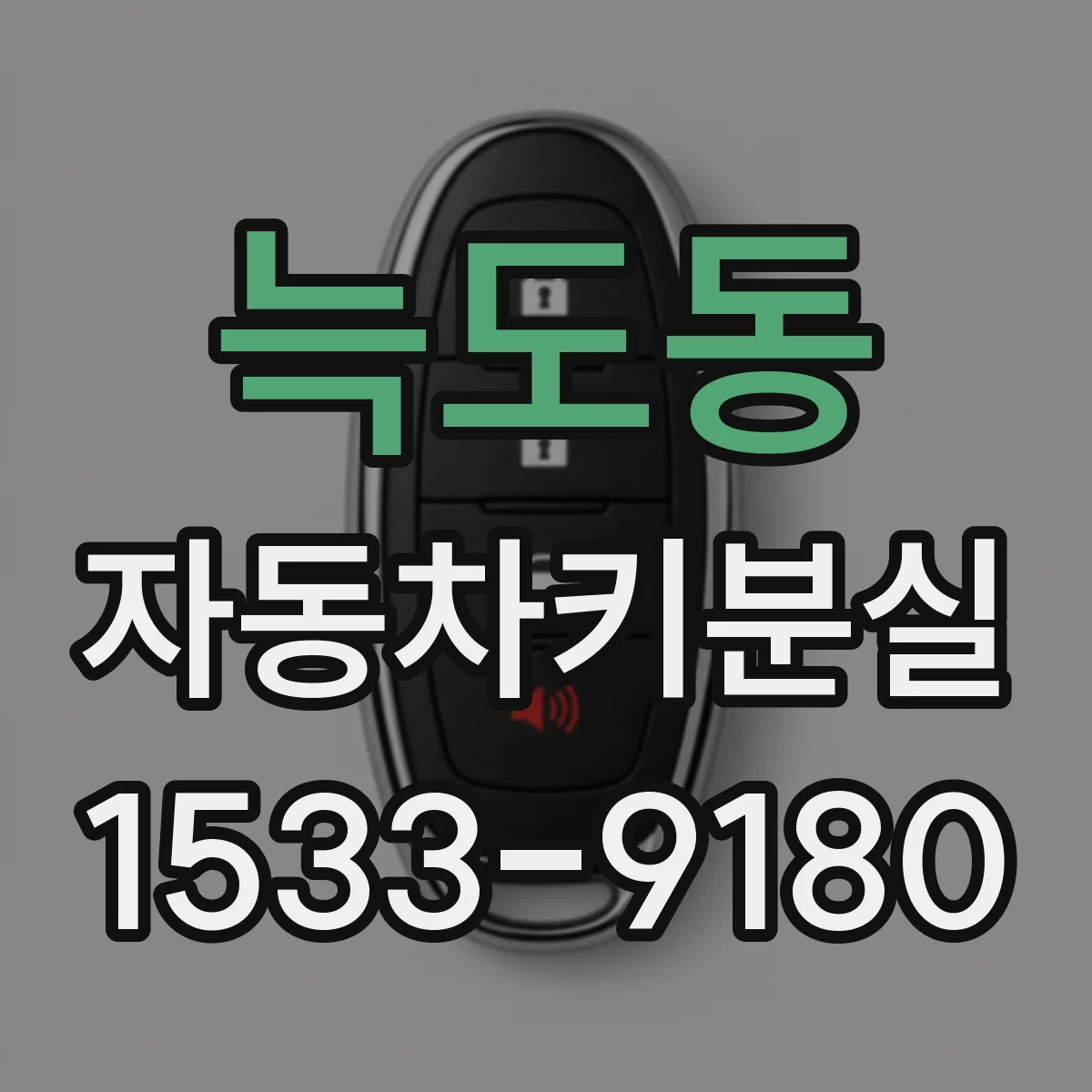 늑도동 자동차키분실