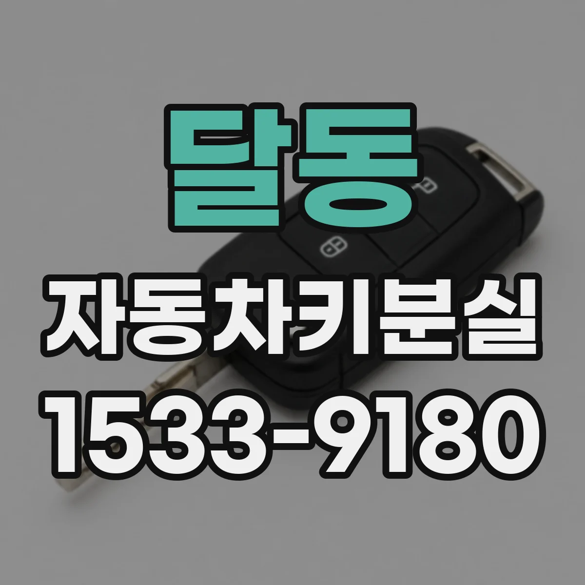 달동 자동차키분실
