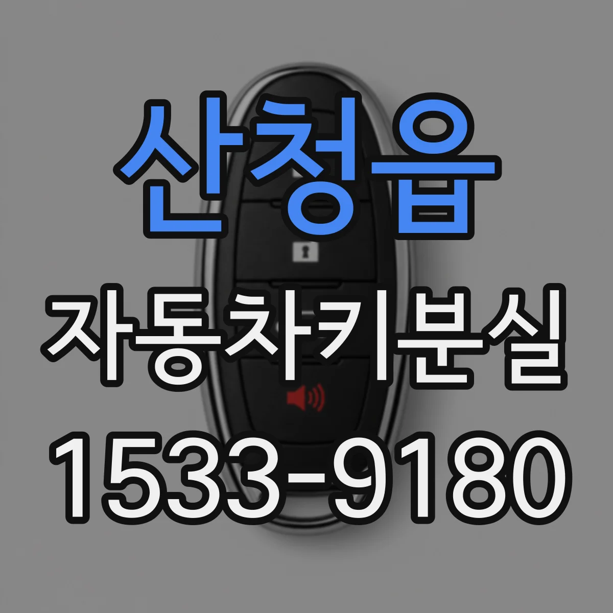 산청읍 자동차키분실