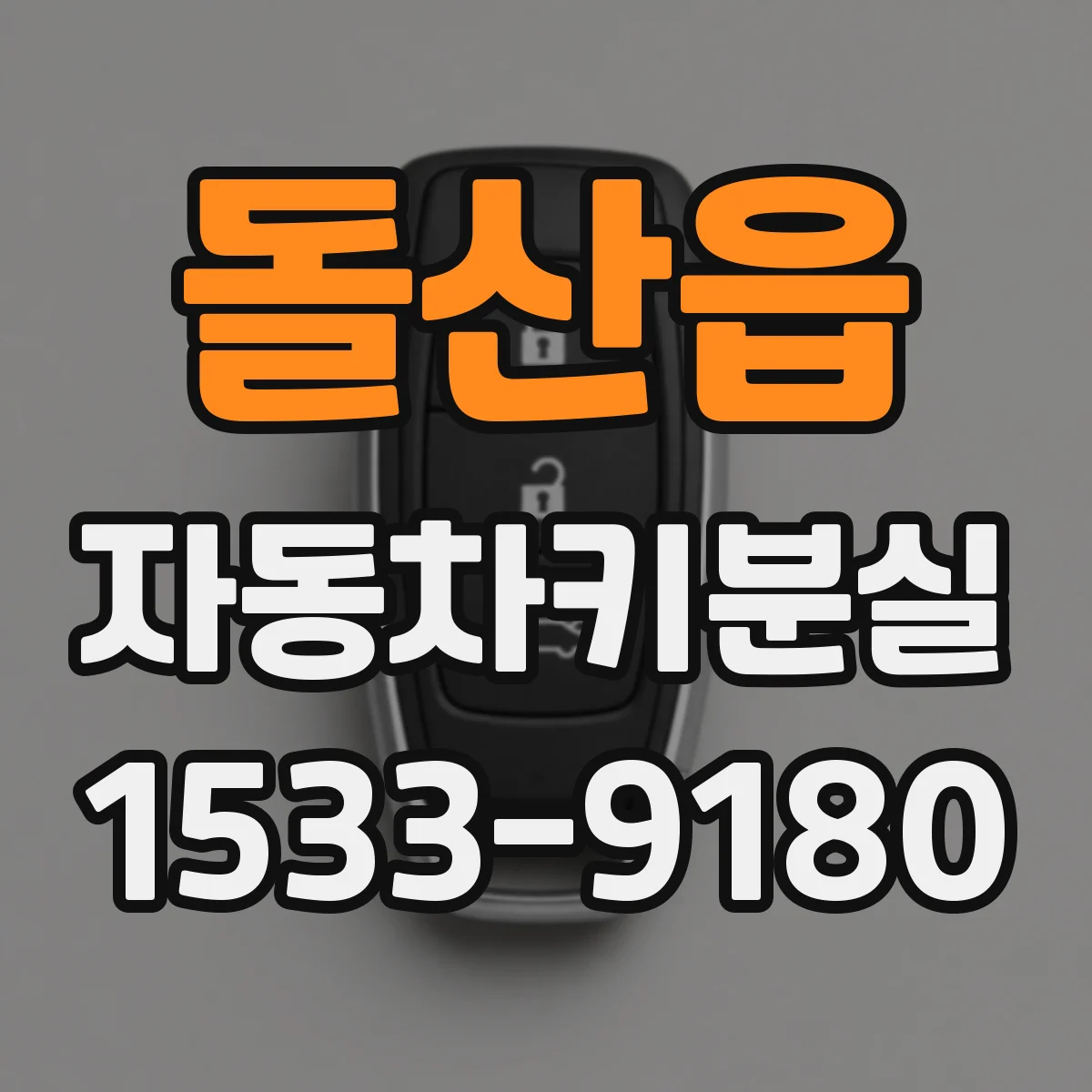 돌산읍 자동차키분실