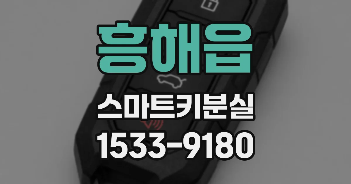 흥해읍 스마트키분실