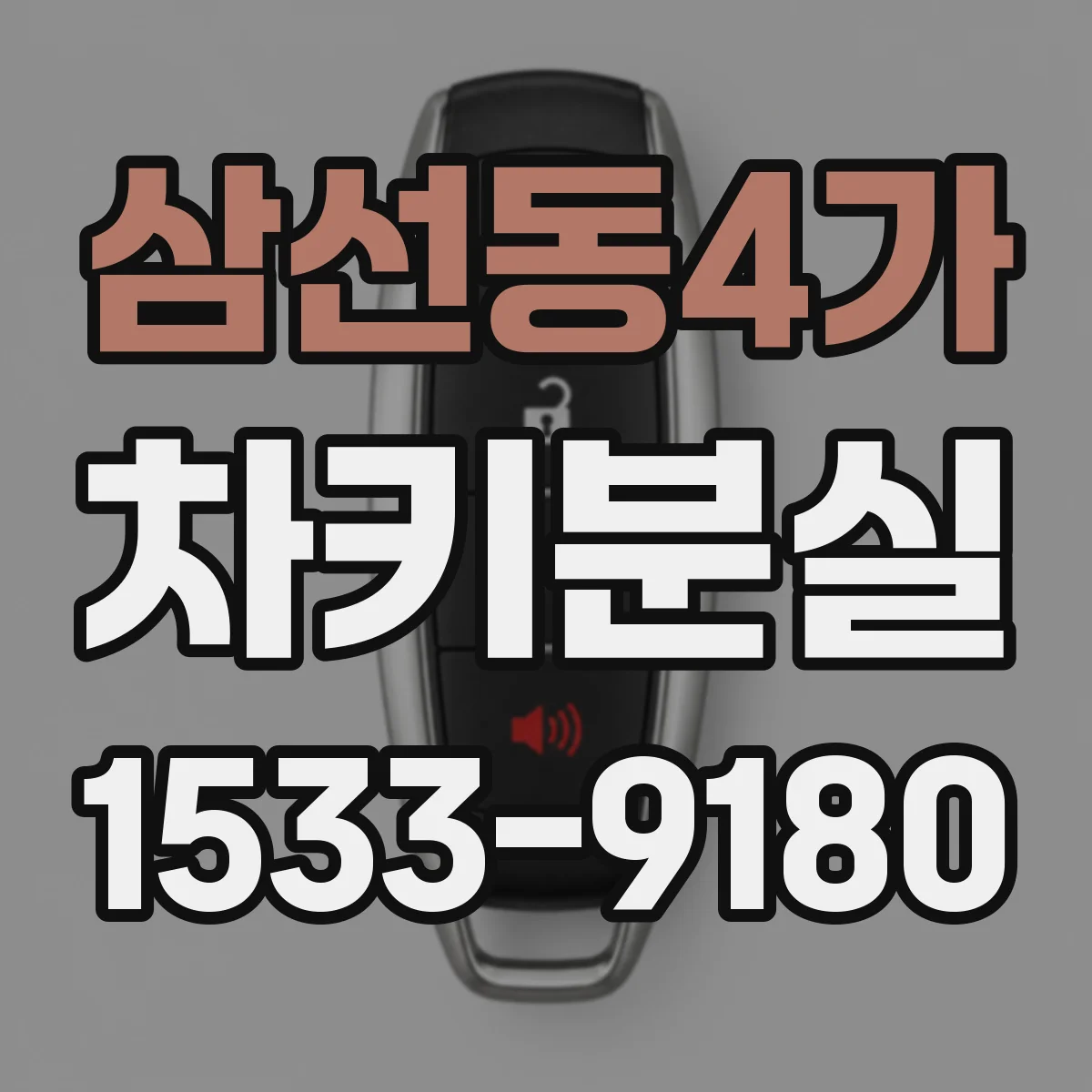 삼선동4가 차키분실