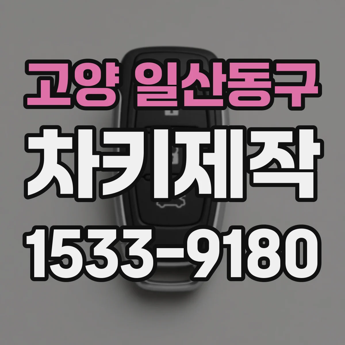 고양 일산동구 차키제작