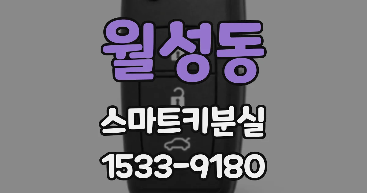 월성동 스마트키분실