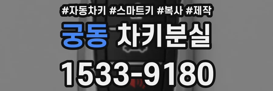 궁동 차키분실