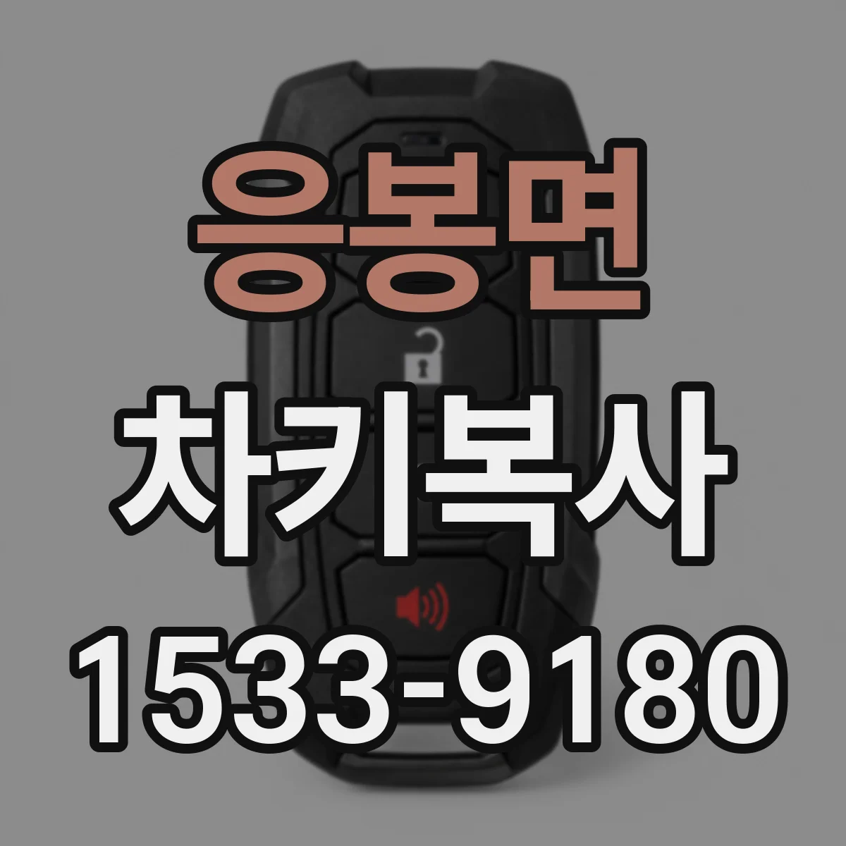 응봉면 차키복사