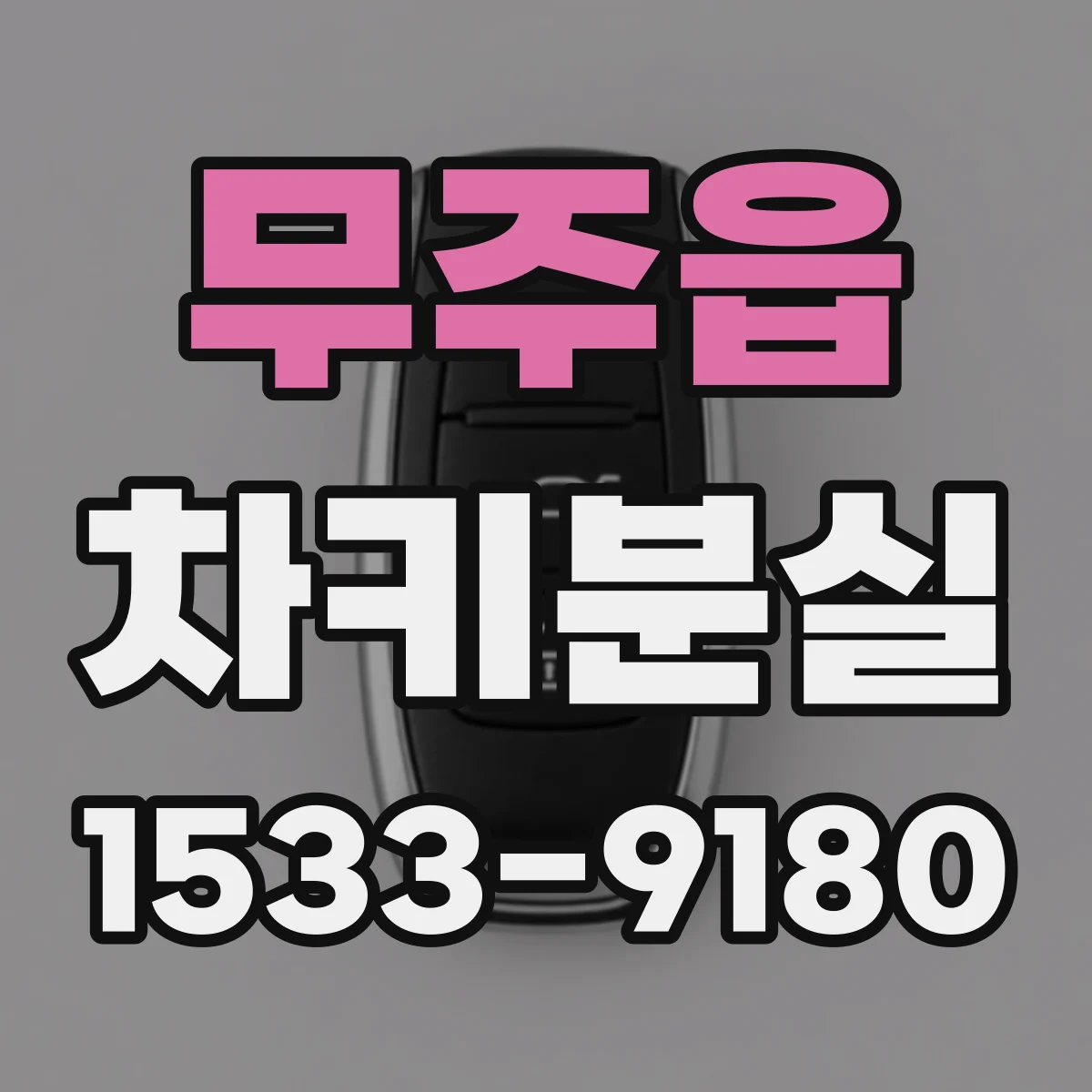 무주읍 차키분실