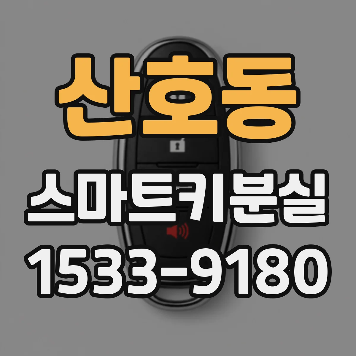 산호동 스마트키분실