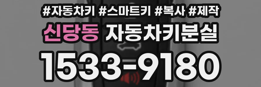 신당동 자동차키분실