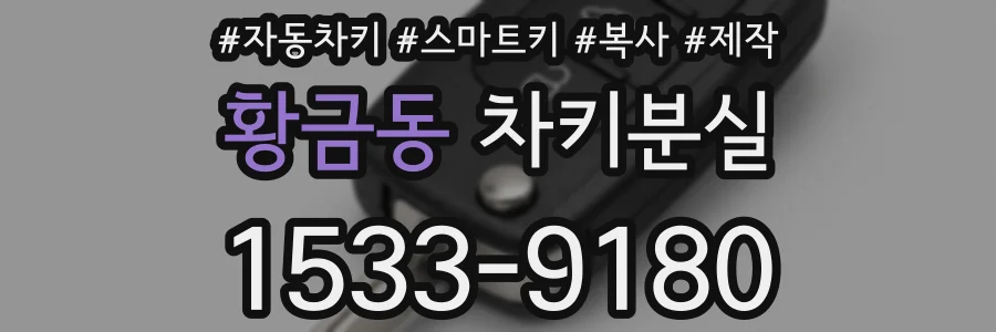 황금동 차키분실