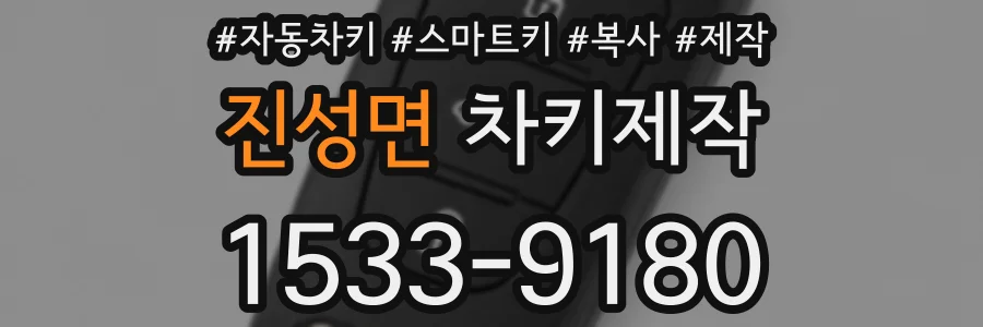 진성면 차키제작