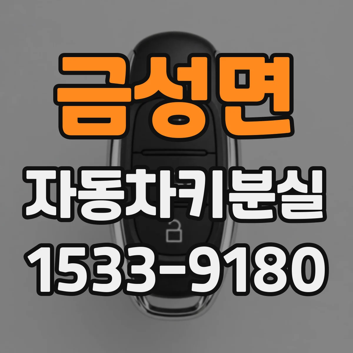 금성면 자동차키분실