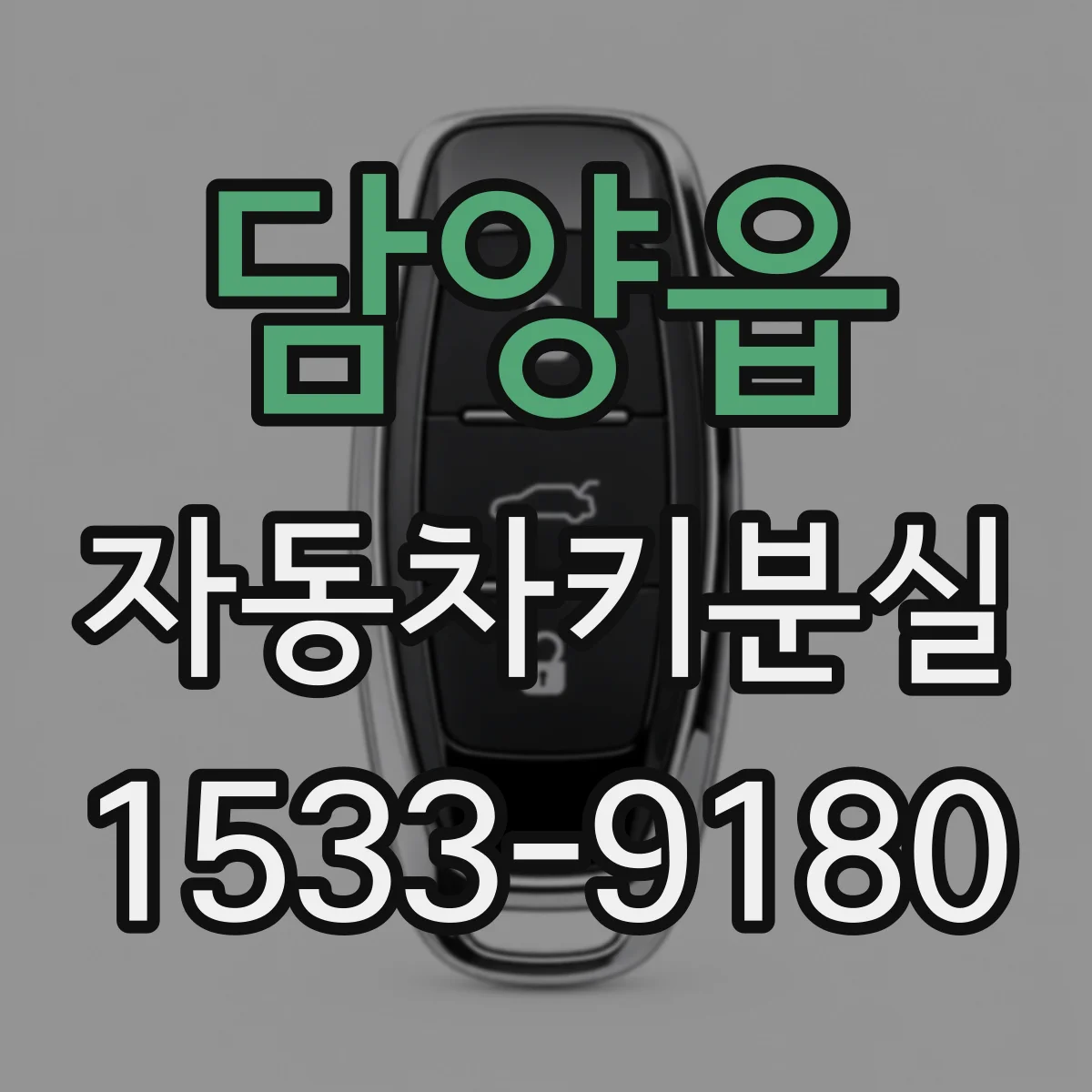 담양읍 자동차키분실