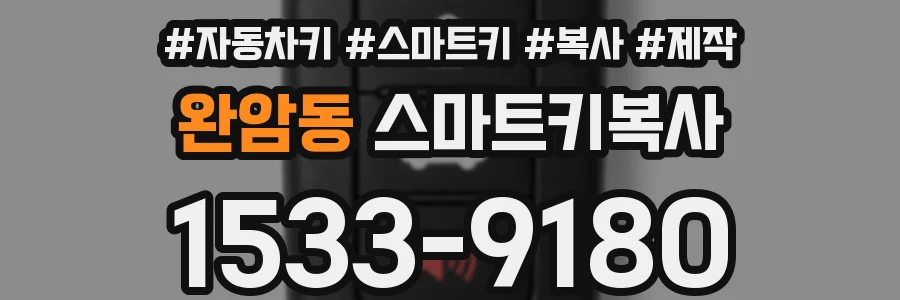 완암동 스마트키복사
