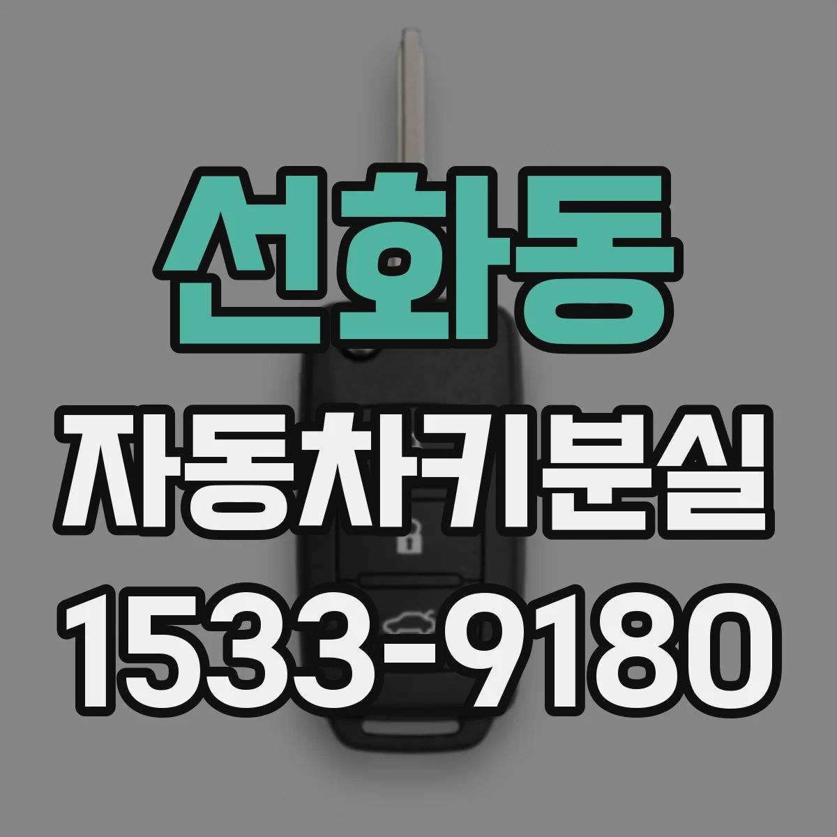 선화동 자동차키분실