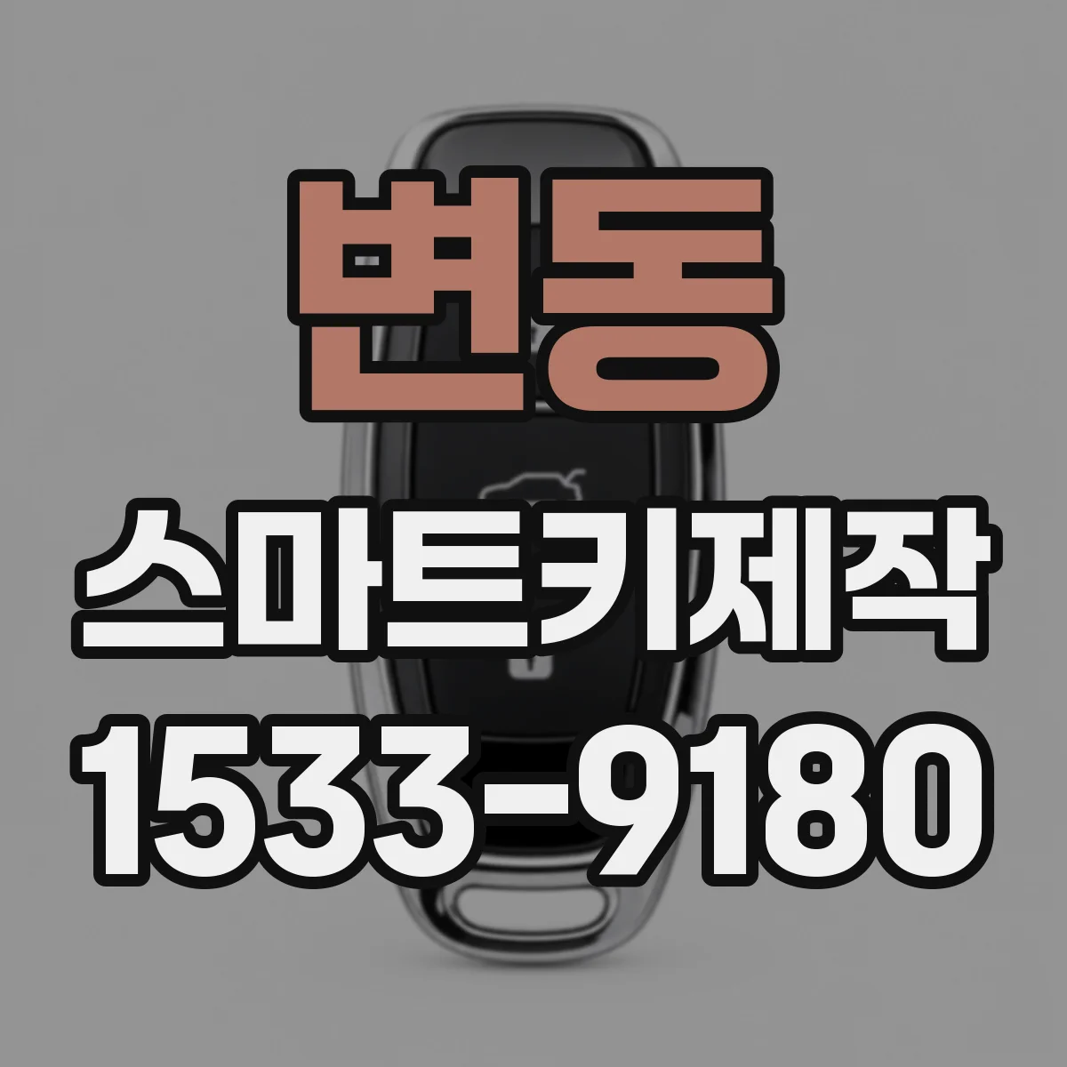 변동 스마트키제작