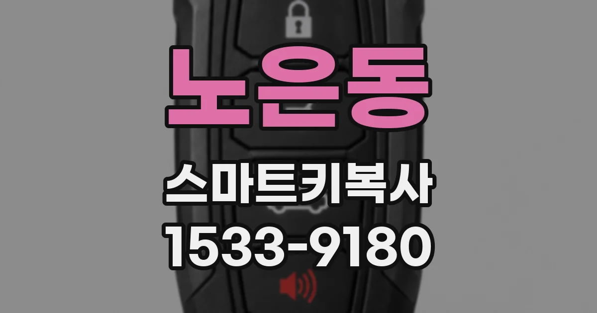 노은동 스마트키복사