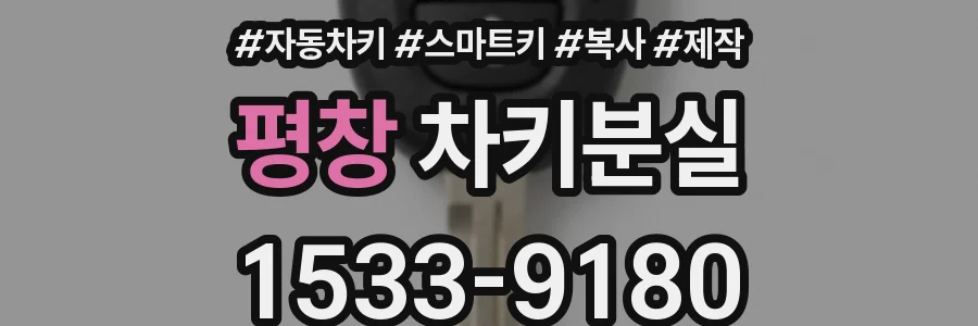 평창 차키분실