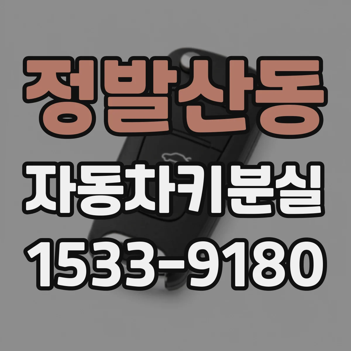 정발산동 자동차키분실