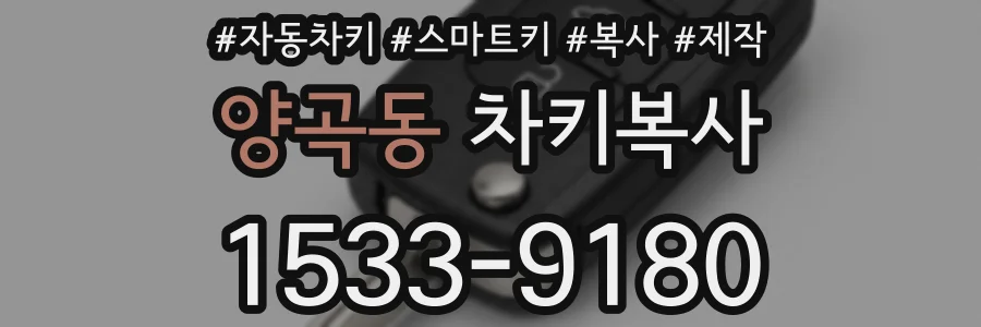 양곡동 차키복사
