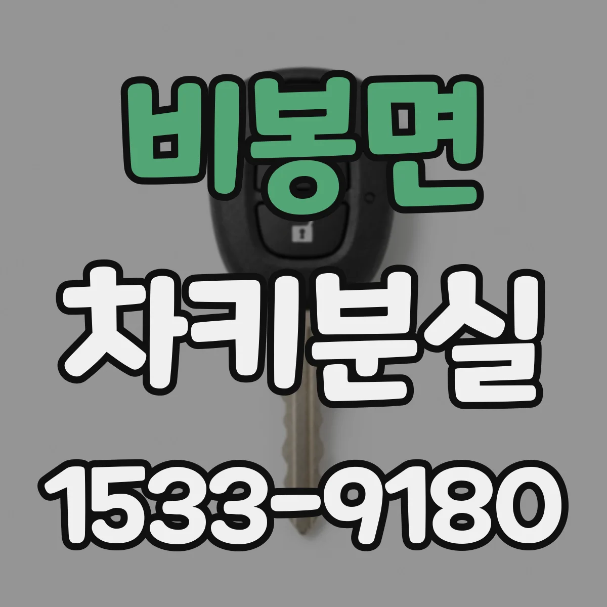 비봉면 차키분실