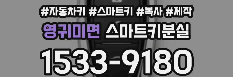 영귀미면 스마트키분실
