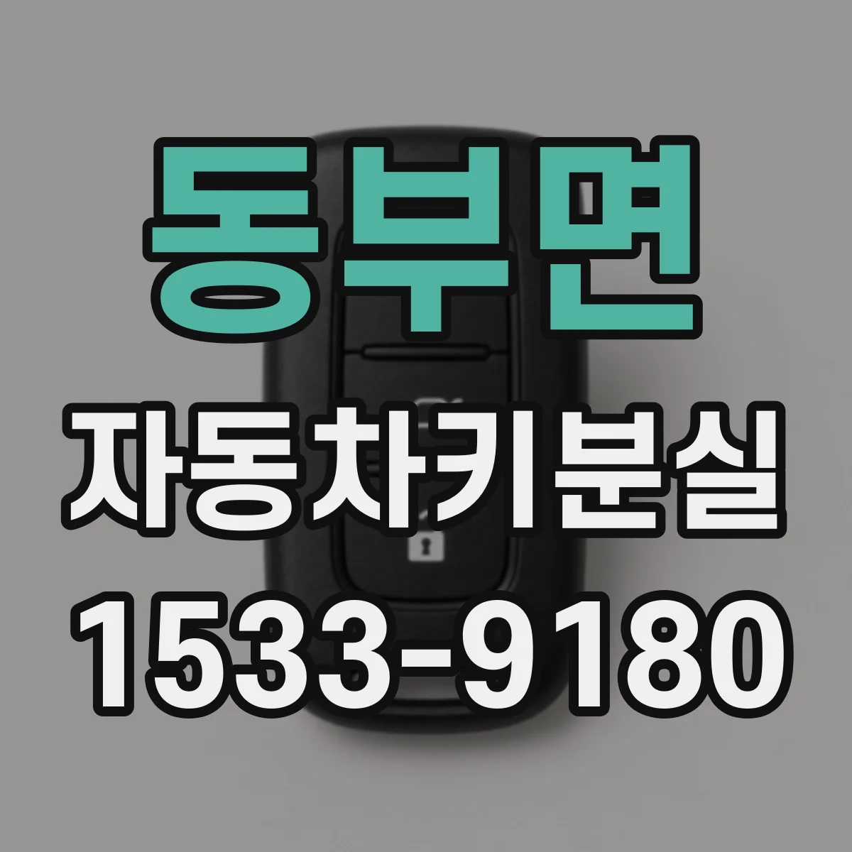 동부면 자동차키분실