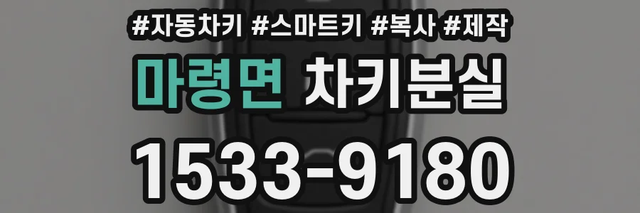 마령면 차키분실