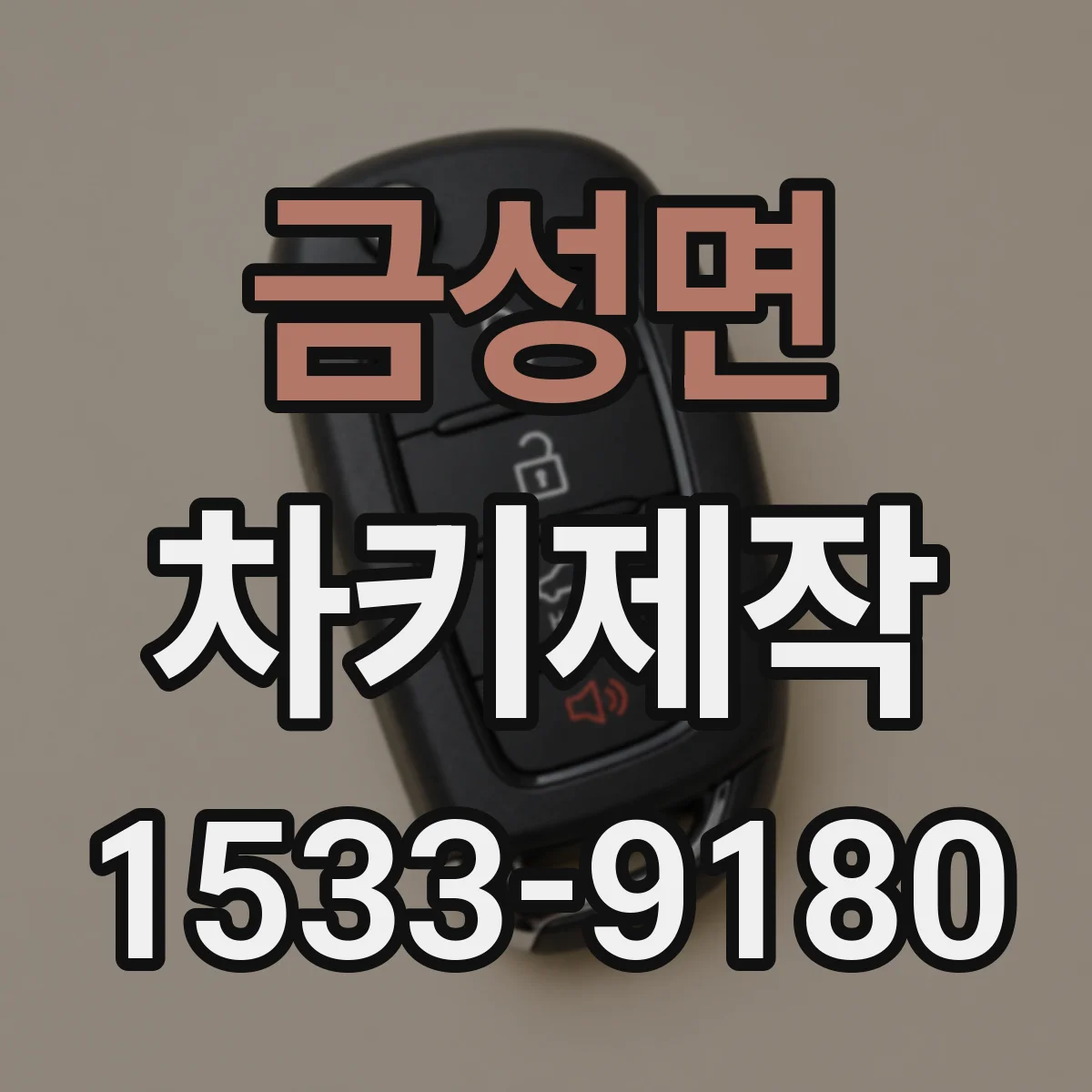 금성면 차키제작
