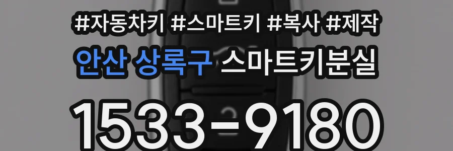 안산 상록구 스마트키분실