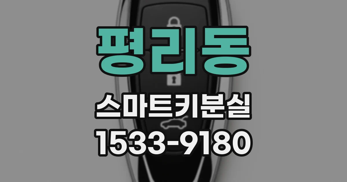 평리동 스마트키분실