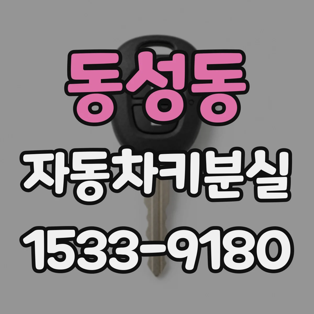 동성동 자동차키분실