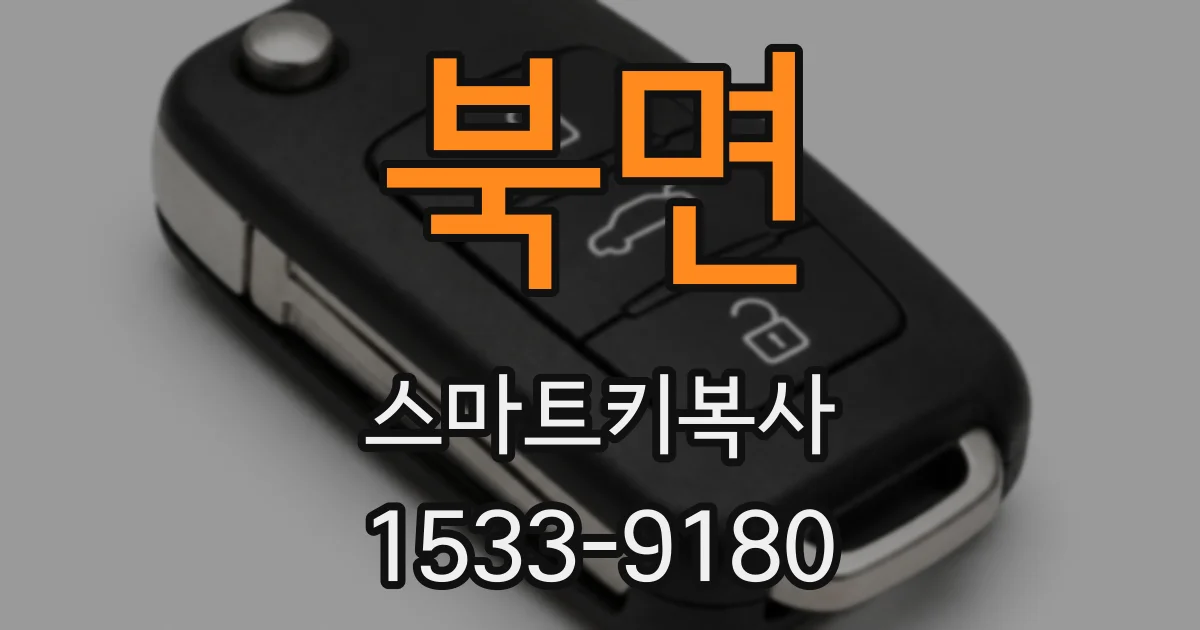 북면 스마트키복사